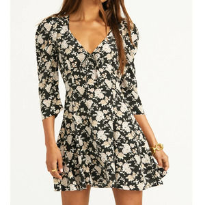 LOVESHACKFANCY Silk Mini Dress Women's XL NWT